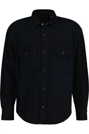 GANT Heren, Overhemden, Zwart, Maat: M