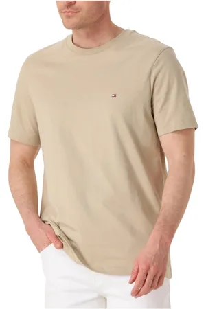 Tommy Hilfiger Heren, Tops, Bruin, Maat: L Katoen
