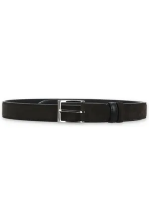 Hogan Heren, Accessoires, Bruin, Maat: ONE Size Suède