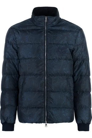 Etro Heren, Jassen, Blauw, Maat: M Polyamide