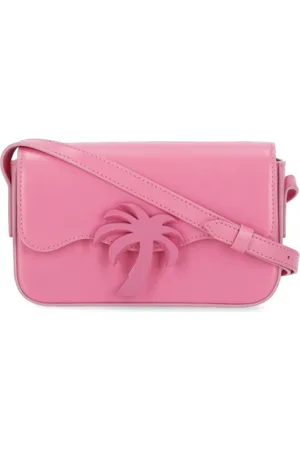Palm Angels Dames, Tassen, Roze, Maat: ONE Size Leer