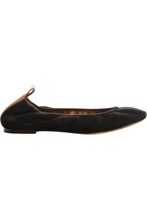 Lanvin Dames, Schoenen, Zwart, Maat: 36 EU Leer