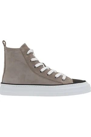 Brunello Cucinelli Dames, Schoenen, Bruin, Maat: 40 EU Leer