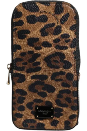 Dolce & Gabbana Dames, Accessoires, Bruin, Maat: ONE Size Leer