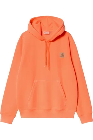Carhartt Heren, Sweatshirts & Hoodies, Oranje, Maat: S Katoen