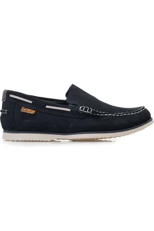 Clarks Heren, Schoenen, Blauw, Maat: 41 EU Leer