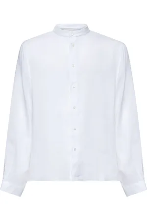 Brunello Cucinelli Heren, Overhemden, Wit, Maat: M