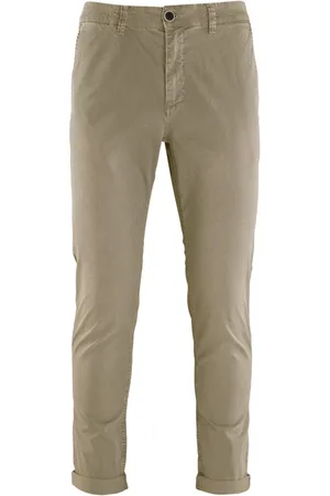 Bomboogie Heren, Broeken, Groen, Maat: W30 Gabardine