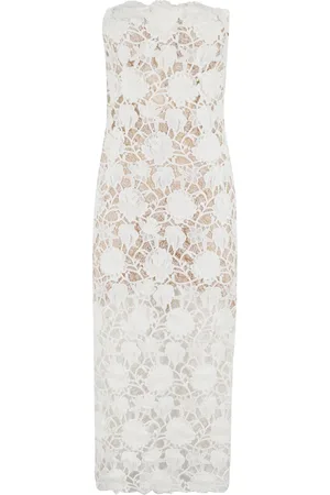 ERMANNO SCERVINO Dames, Jurken, Wit, Maat: XS Katoen