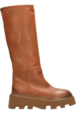 Elena Iachi Dames, Schoenen, Bruin, Maat: 36 EU Leer
