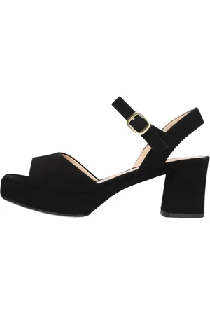 Unisa Dames, Schoenen, Zwart, Maat: 40 EU Leer