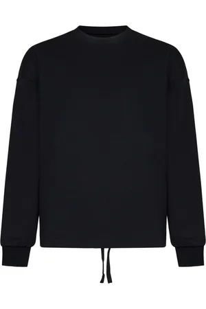 Ermenegildo Zegna Heren, Sweatshirts & Hoodies, Zwart, Maat: S Katoen