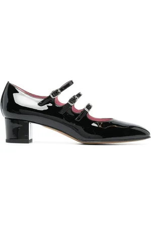 Carel Dames, Schoenen, Zwart, Maat: 40 EU Leer