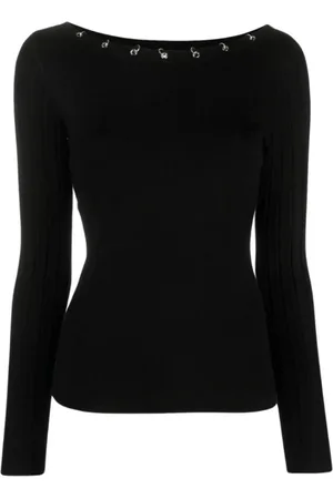 Liu Jo Dames, Tops, Zwart, Maat: XS Viscose