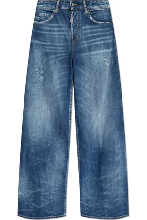 Dsquared2 Dames, Jeans, Blauw, Maat: XS Denim
