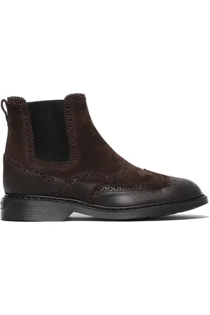 Hogan Heren, Schoenen, Bruin, Maat: 41 1/2 EU Suède