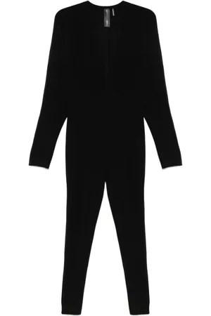 Norma Kamali Dames, Jumpsuits & Playsuits, Zwart, Maat: S Poliester