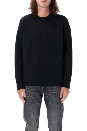 Emporio Armani Heren, Sweatshirts & Hoodies, Zwart, Maat: S Katoen