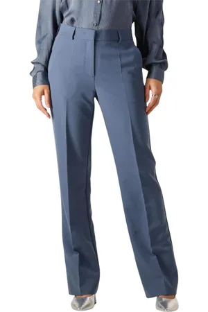 Bruuns Bazaar Dames, Broeken, Blauw, Maat: XL Spandex