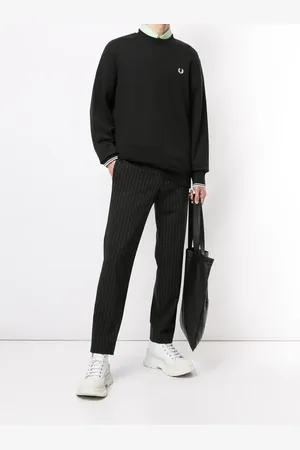 Fred Perry Heren, Sweatshirts & Hoodies, Zwart, Maat: 2XL