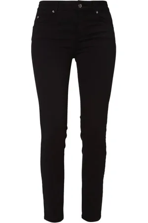 Liu Jo Dames, Jeans, Zwart, Maat: W26 Katoen