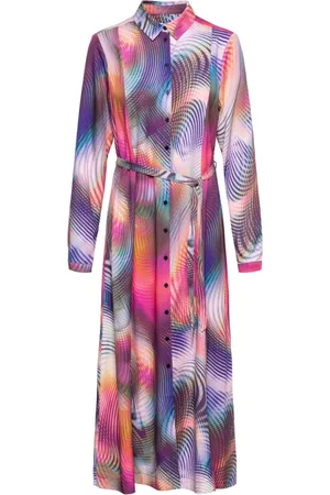 &Co Woman Dames, Jurken, Veelkleurig, Maat: S Viscose