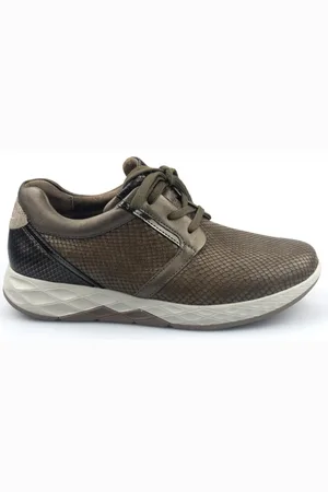 Gabor Dames, Schoenen, Grijs, Maat: 40 EU Leer