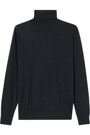Brooks Brothers Heren, Truien, Grijs, Maat: XL Wol