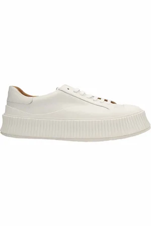Jil Sander Heren, Schoenen, Wit, Maat: 45 EU Leer