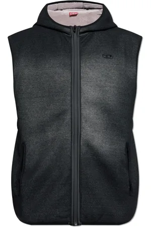 Diesel Unisex, Jassen, Zwart, Maat: M Katoen