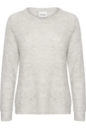 My Essential Wardrobe Dames, Truien, Grijs, Maat: XS