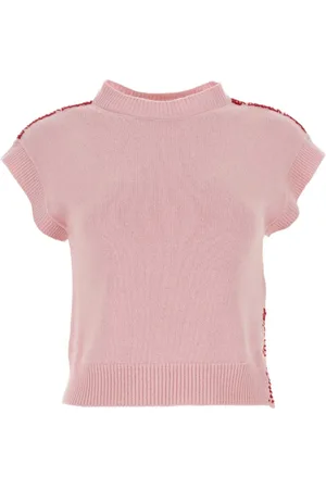 Marni Dames, Truien, Roze, Maat: XS Wol