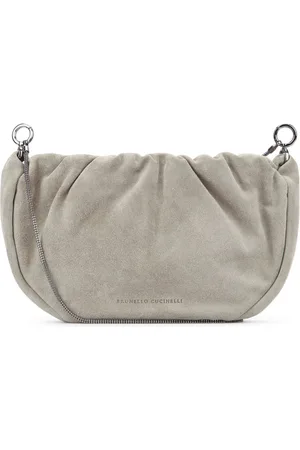 Brunello Cucinelli Dames, Tassen, Grijs, Maat: ONE Size