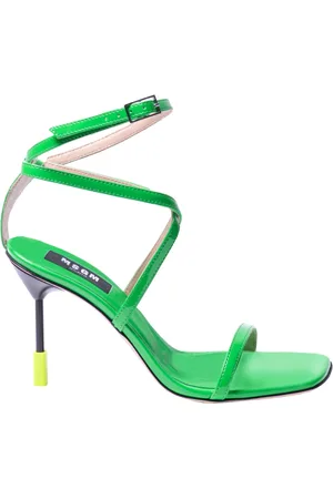 Msgm Dames, Schoenen, Groen, Maat: 41 EU Leer