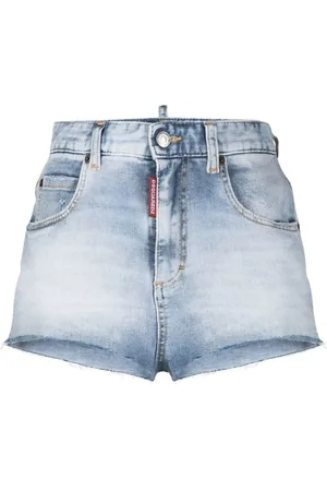 Dsquared2 Dames, Korte broeken, Blauw, Maat: XS Denim