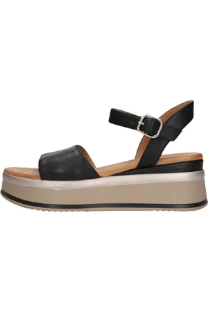 Inuovo Dames, Schoenen, Zwart, Maat: 40 EU Leer