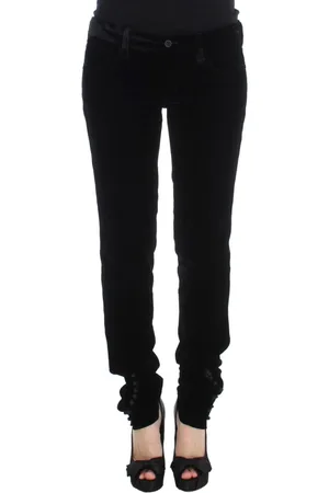 ERMANNO SCERVINO Dames, Jeans, Zwart, Maat: L