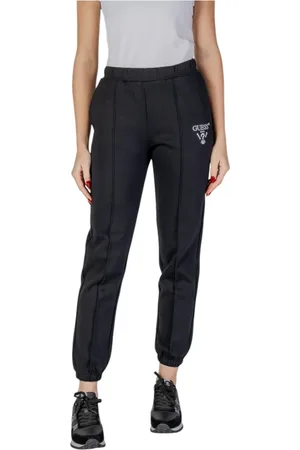 Guess Dames, Broeken, Zwart, Maat: XS Katoen
