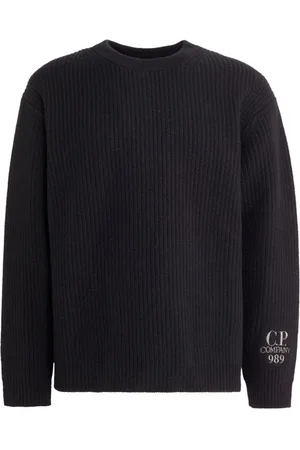 C.P. Company Heren, Truien, Zwart, Maat: S Wol