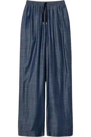 Twin-Set Dames, Broeken, Blauw, Maat: XS Denim