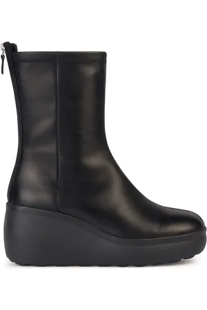 Geox Dames, Schoenen, Zwart, Maat: 36 EU Leer