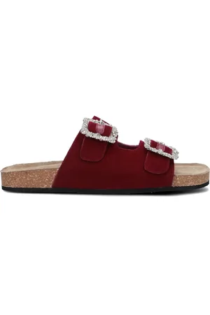 Elena Iachi Dames, Schoenen, Paars, Maat: 38 EU Velours