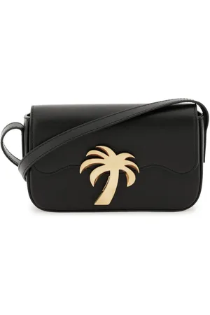 Palm Angels Dames, Tassen, Zwart, Maat: ONE Size Leer