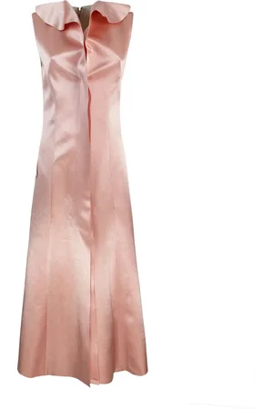 Serafini Dames, Jurken, Roze, Maat: S Satijn
