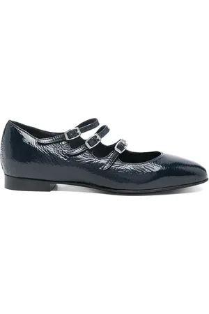 Carel Dames, Schoenen, Blauw, Maat: 38 EU Leer