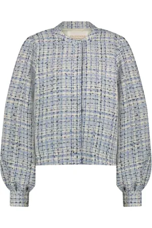 Fabienne Chapot Dames, Jassen, Blauw, Maat: XS Wol