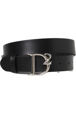 Dsquared2 Dames, Accessoires, Zwart, Maat: 70 CM Leer