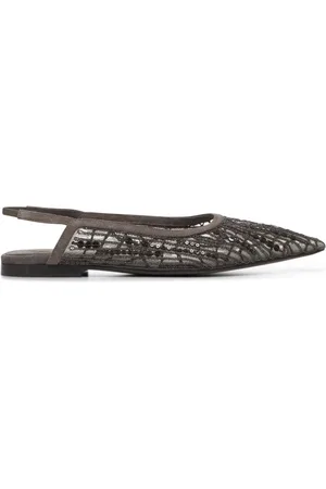 Brunello Cucinelli Dames, Schoenen, Bruin, Maat: 37 EU Suède