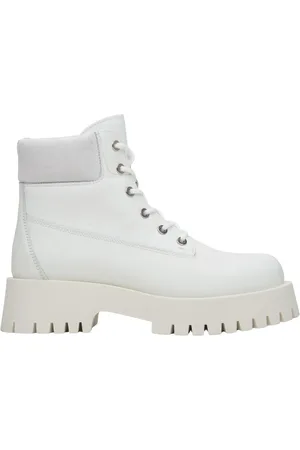 Estro Dames, Schoenen, Wit, Maat: 37 EU Leer