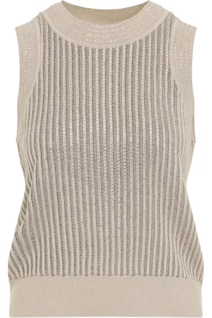ERMANNO SCERVINO Dames, Tops, , Maat: M Katoen